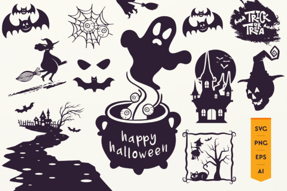 25 Unique Halloween Illustrations for Festive Projects