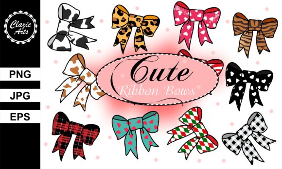 Ribbon Bows: Elevate Your Designs with Elegant Illustrations