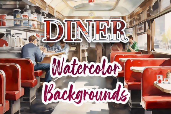Step Back in Time: Using Diner Backgrounds for Retro Design