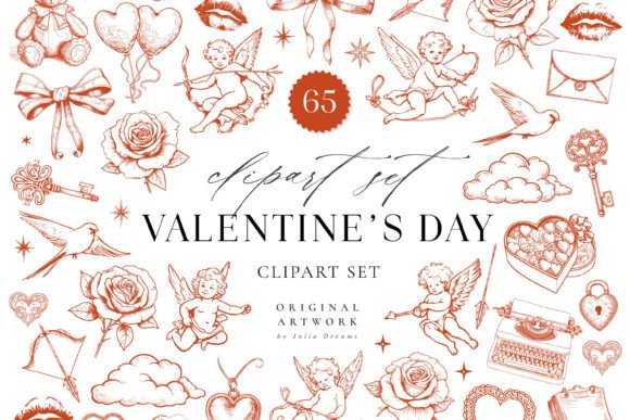 Timeless Romance: Using Vintage Clipart in Modern Design